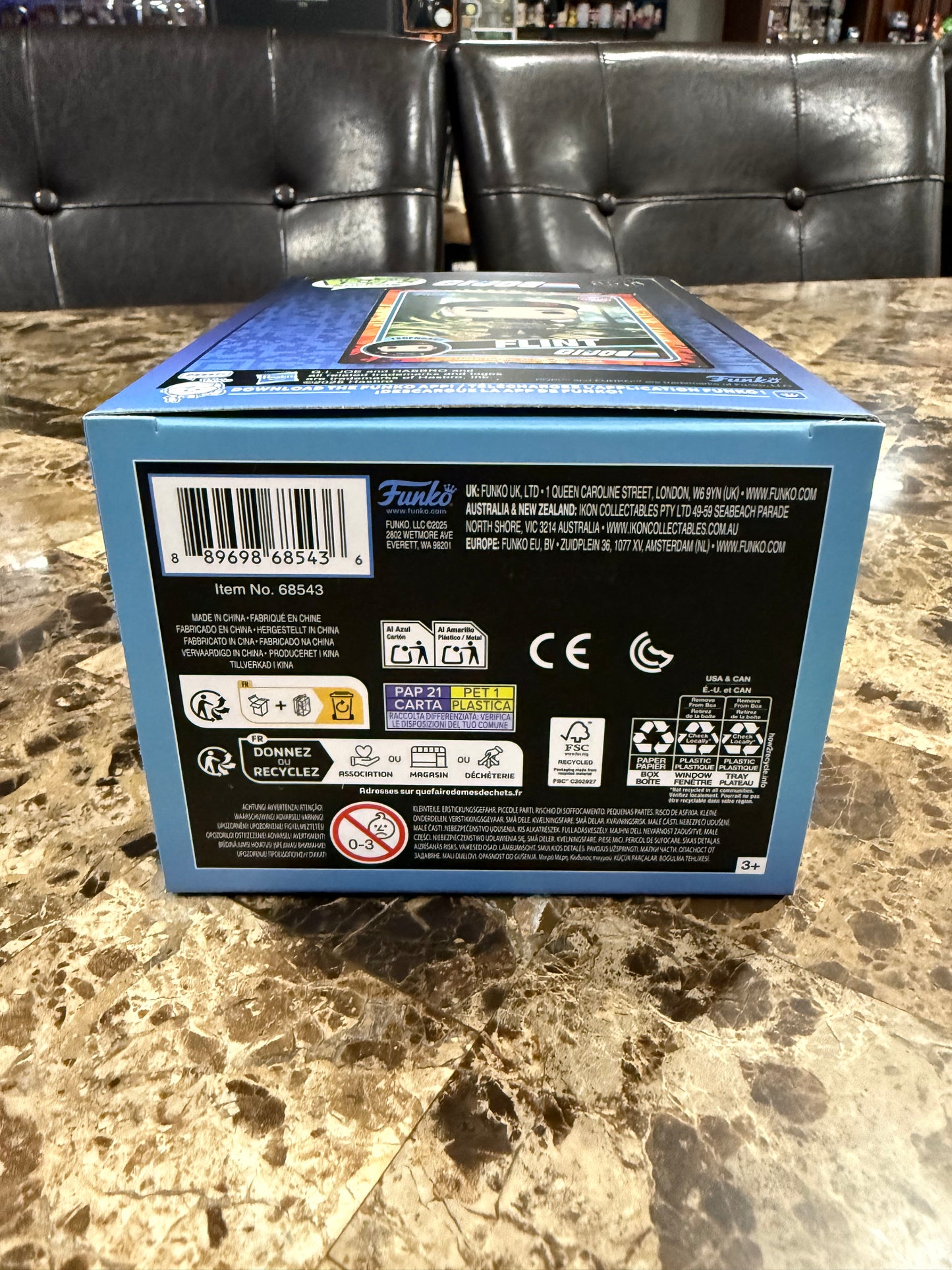 Flint Funko Pop #350 (G.I. Joe NFT Release 1900 pcs)