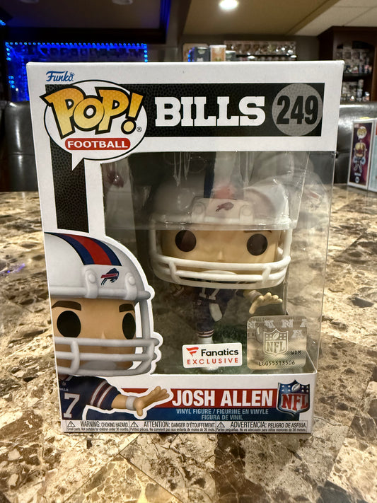 Josh Allen Funko Pop #249 (Buffalo Bills Fanatics Exclusive)