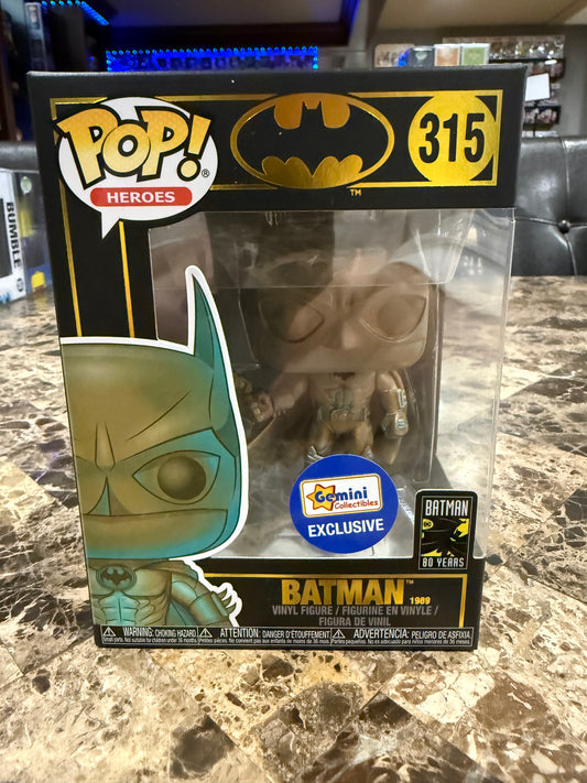 Batman 1989 Funko Pop #315 (Gemini Collectibles Exclusive)