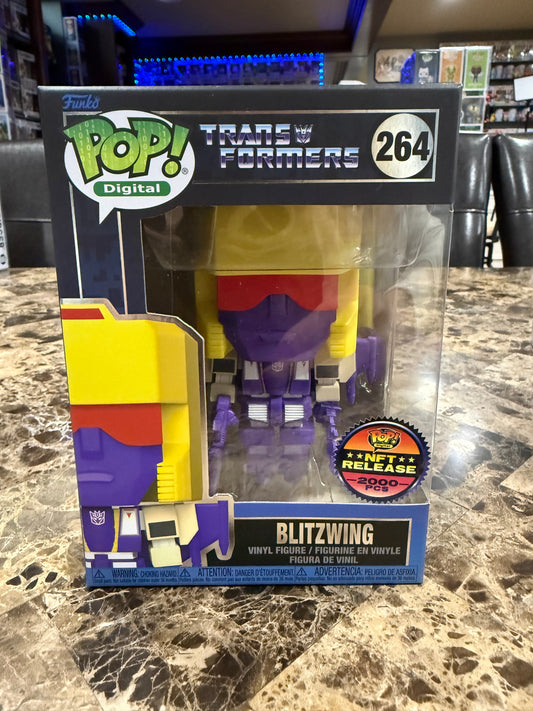 Blitzwing Funko Pop #264 (Transformers NFT Release)