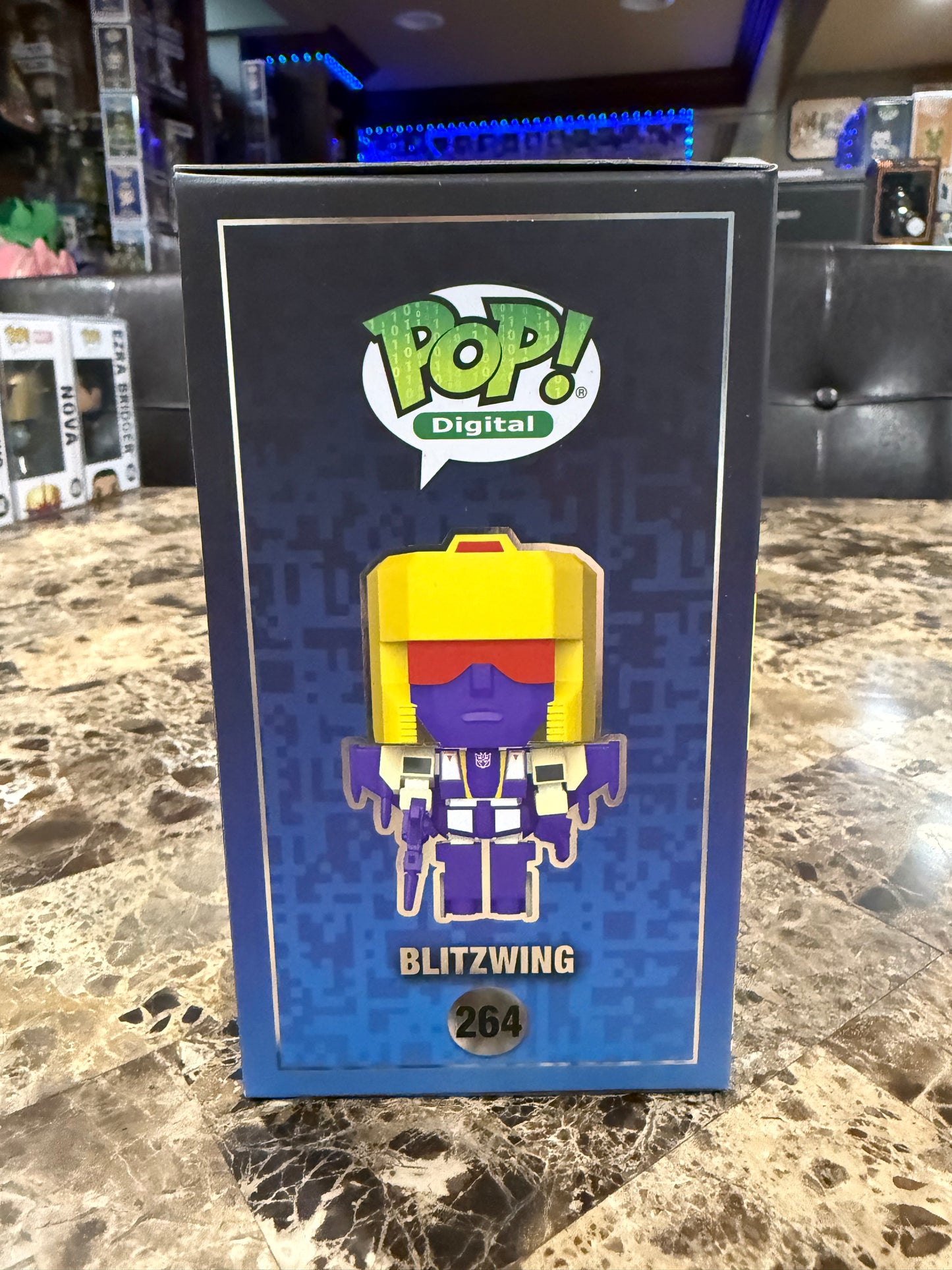 Blitzwing Funko Pop #264 (Transformers NFT Release)