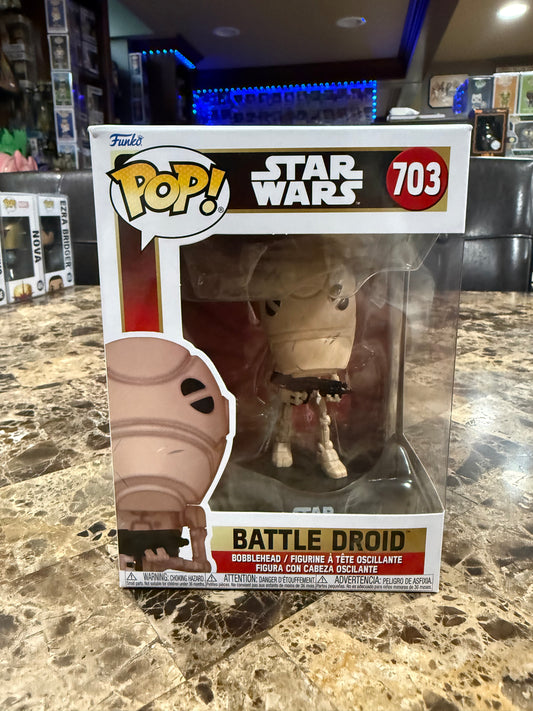 Battle Droid Funko Pop #703 (Star Wars)