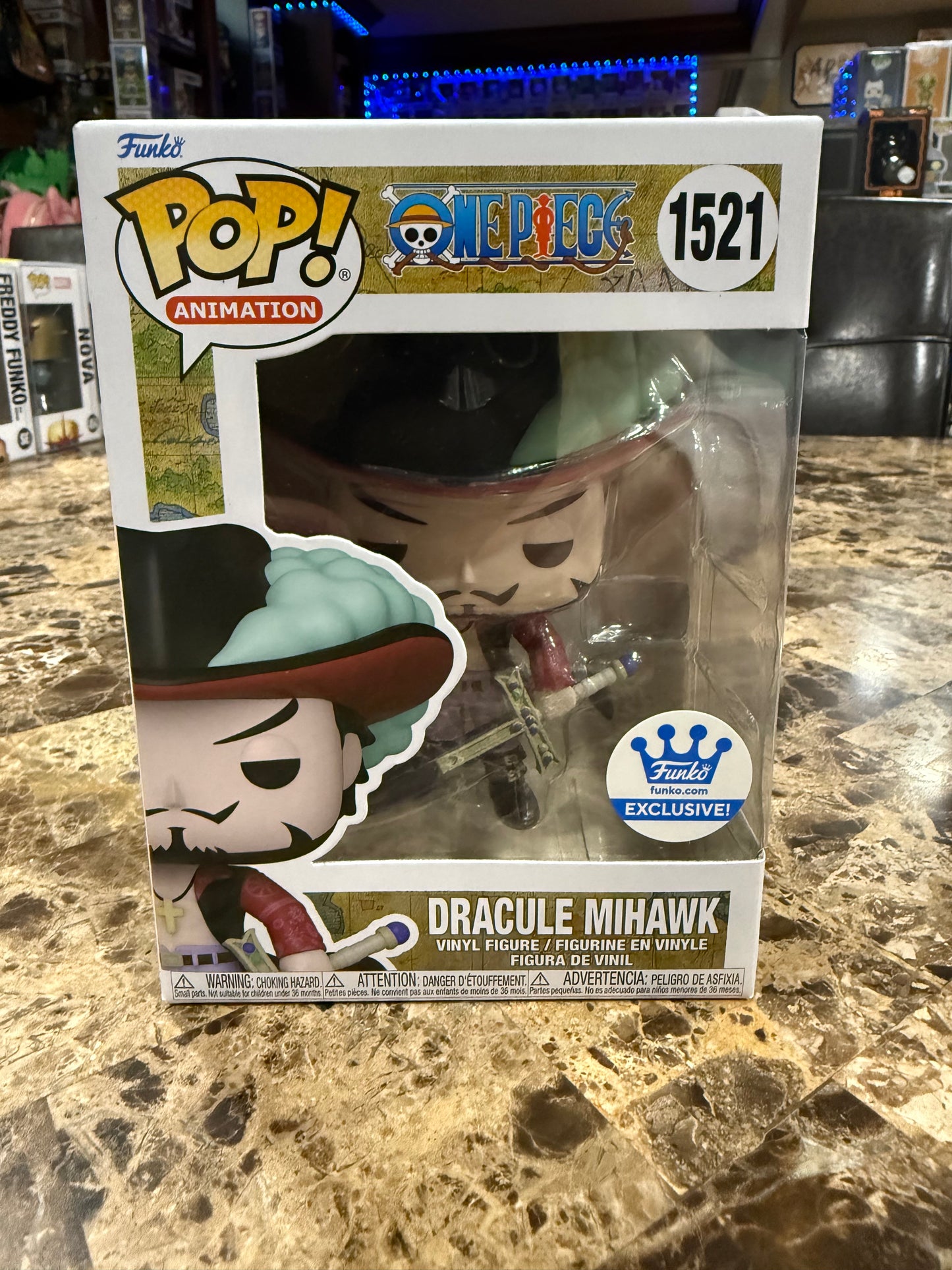 Dracule Mihawk Funko Pop #1521 (One Piece Funko Exclusive)