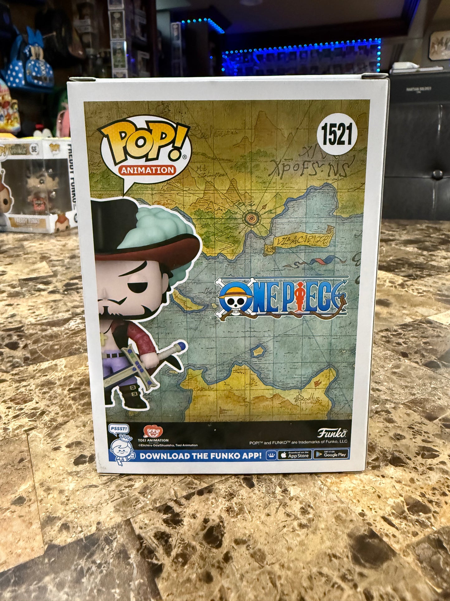 Dracule Mihawk Funko Pop #1521 (One Piece Funko Exclusive)