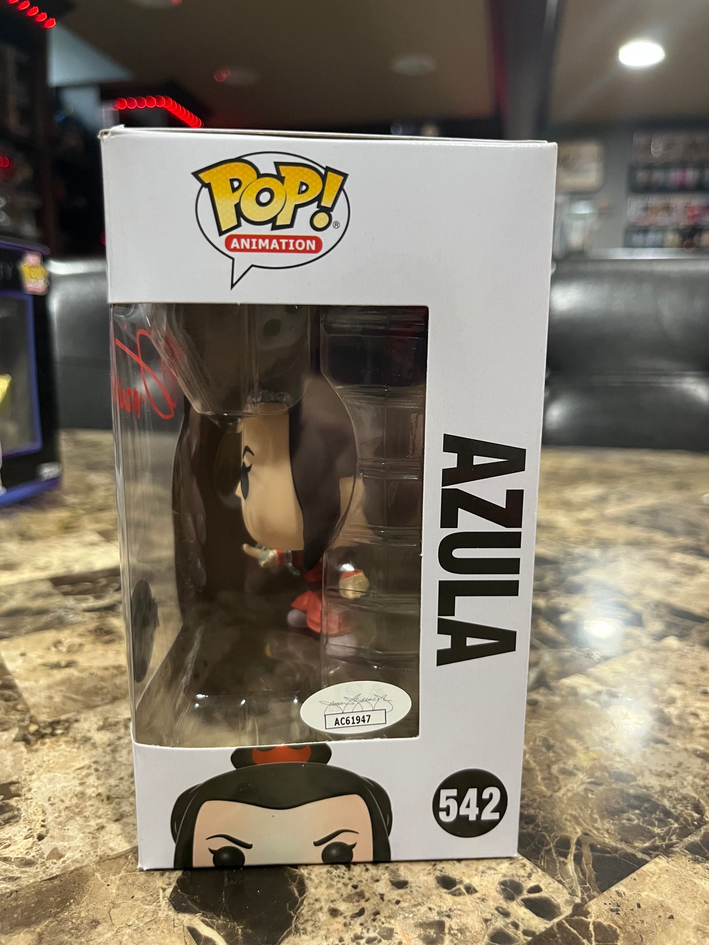 Azula Funko Pop #542 Signed by Grey Deslisle