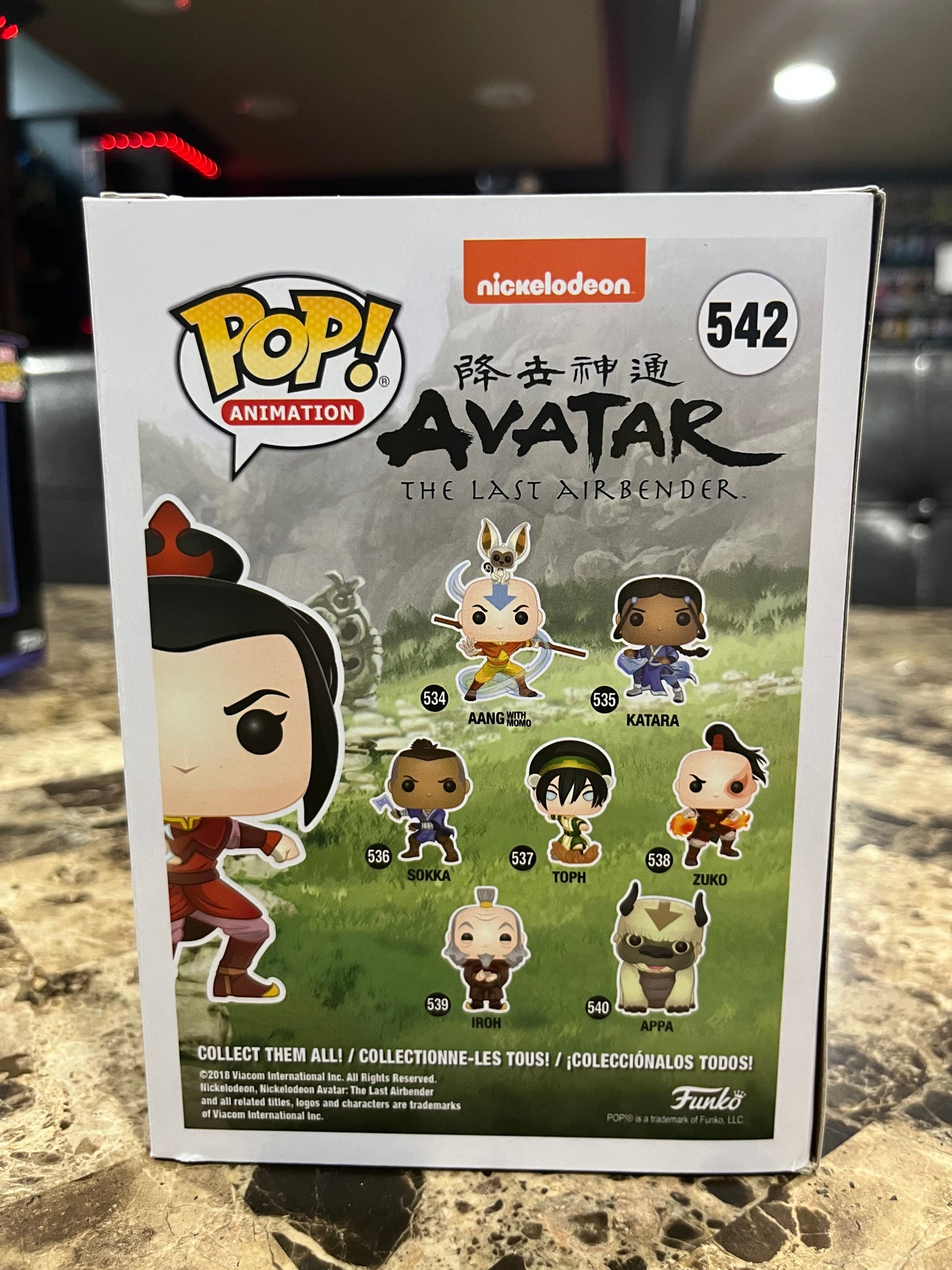 Azula Funko Pop #542 Signed by Grey Deslisle