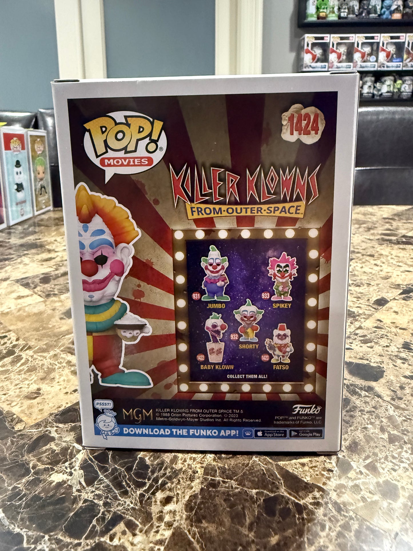 Bibbo Funko Pop #1424 (Killer Klowns from Outer Space Funko Exclusive)
