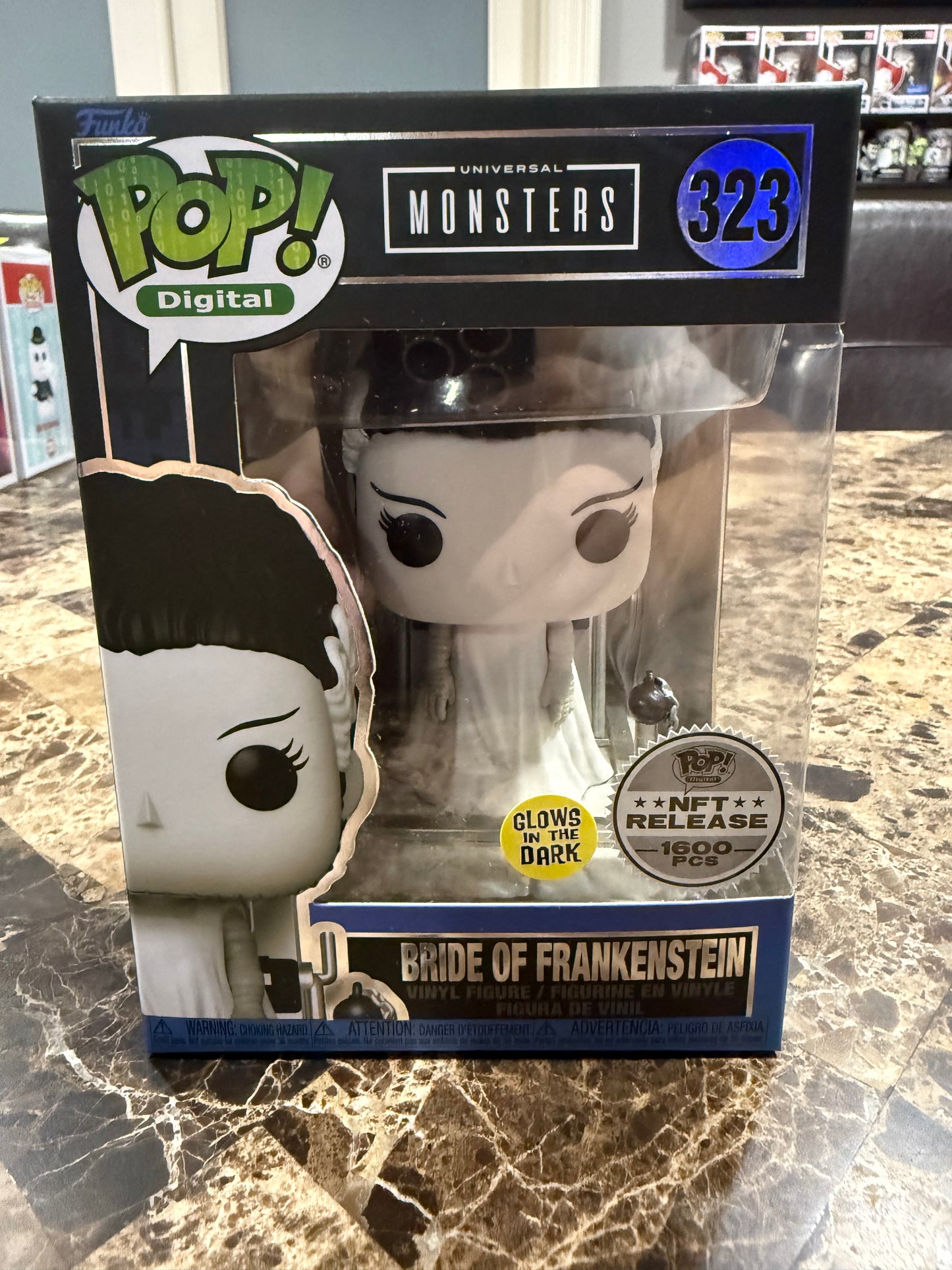 Universal Monsters – Bride of Frankenstein #323 (GITD • Digital)