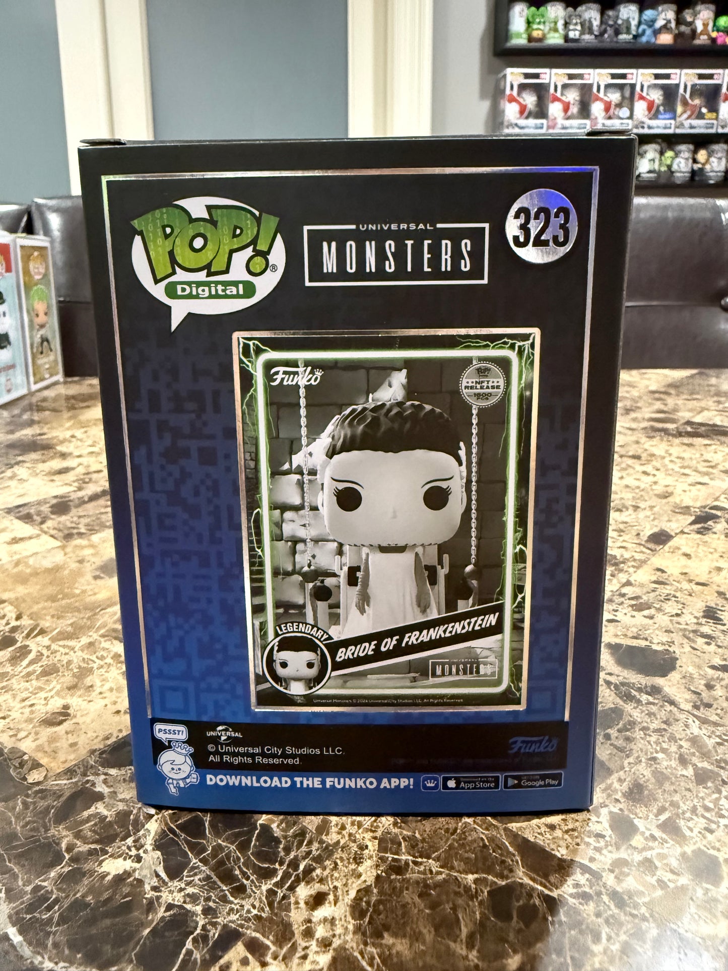 Universal Monsters – Bride of Frankenstein #323 (GITD • Digital)