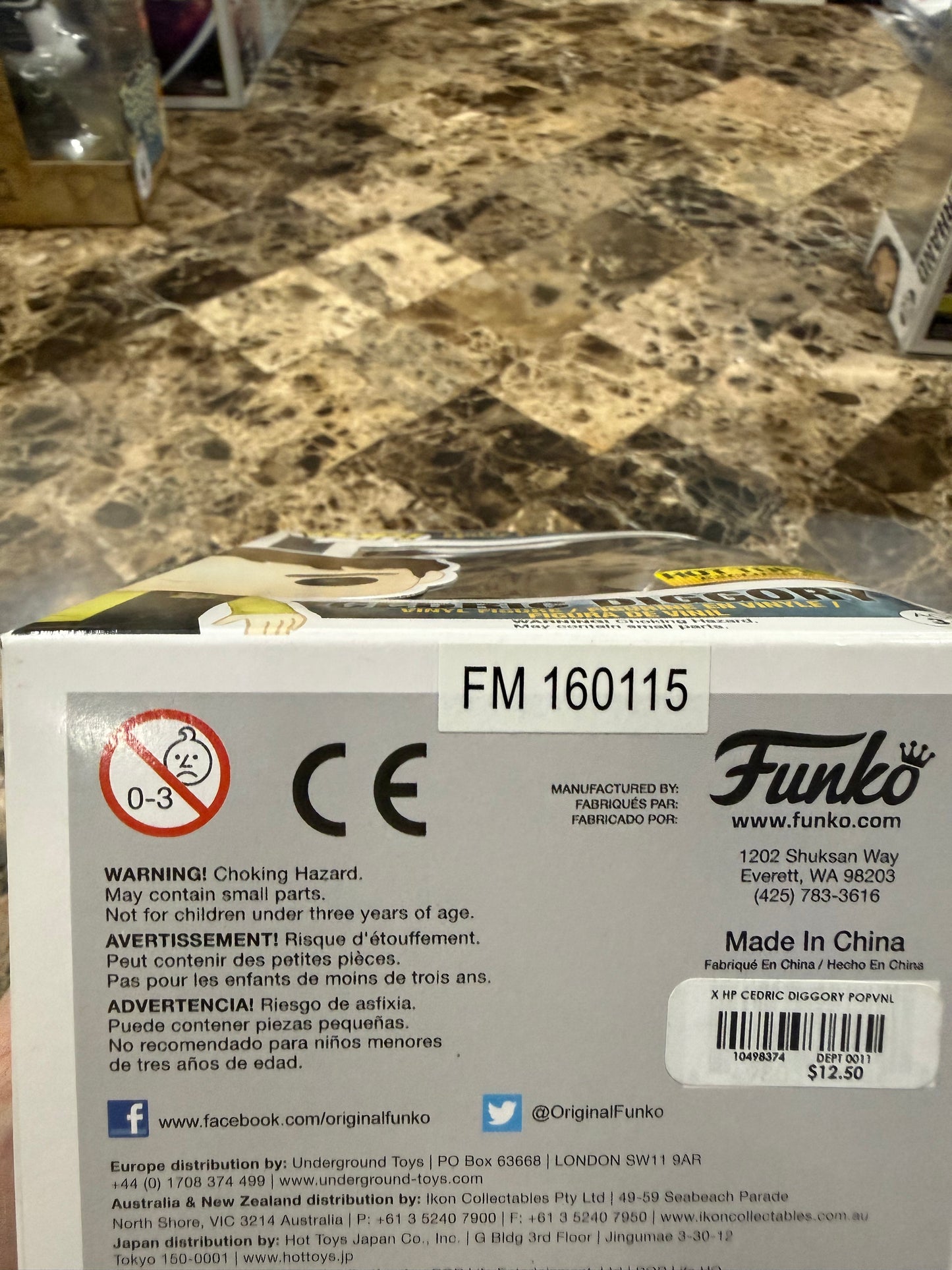 Cedric Diggory (Hot Topic Exclusive) — Harry Potter #20 Funko Pop! Vinyl