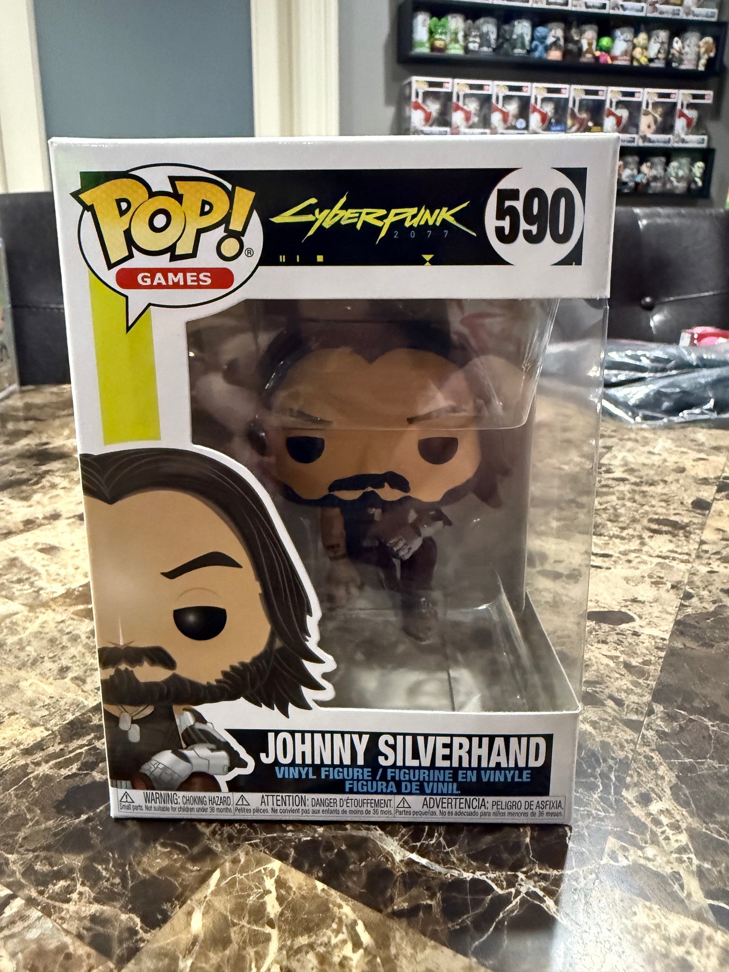 Johnny Silverhand — Games: Cyberpunk 2077 #590 Funko Pop! Vinyl