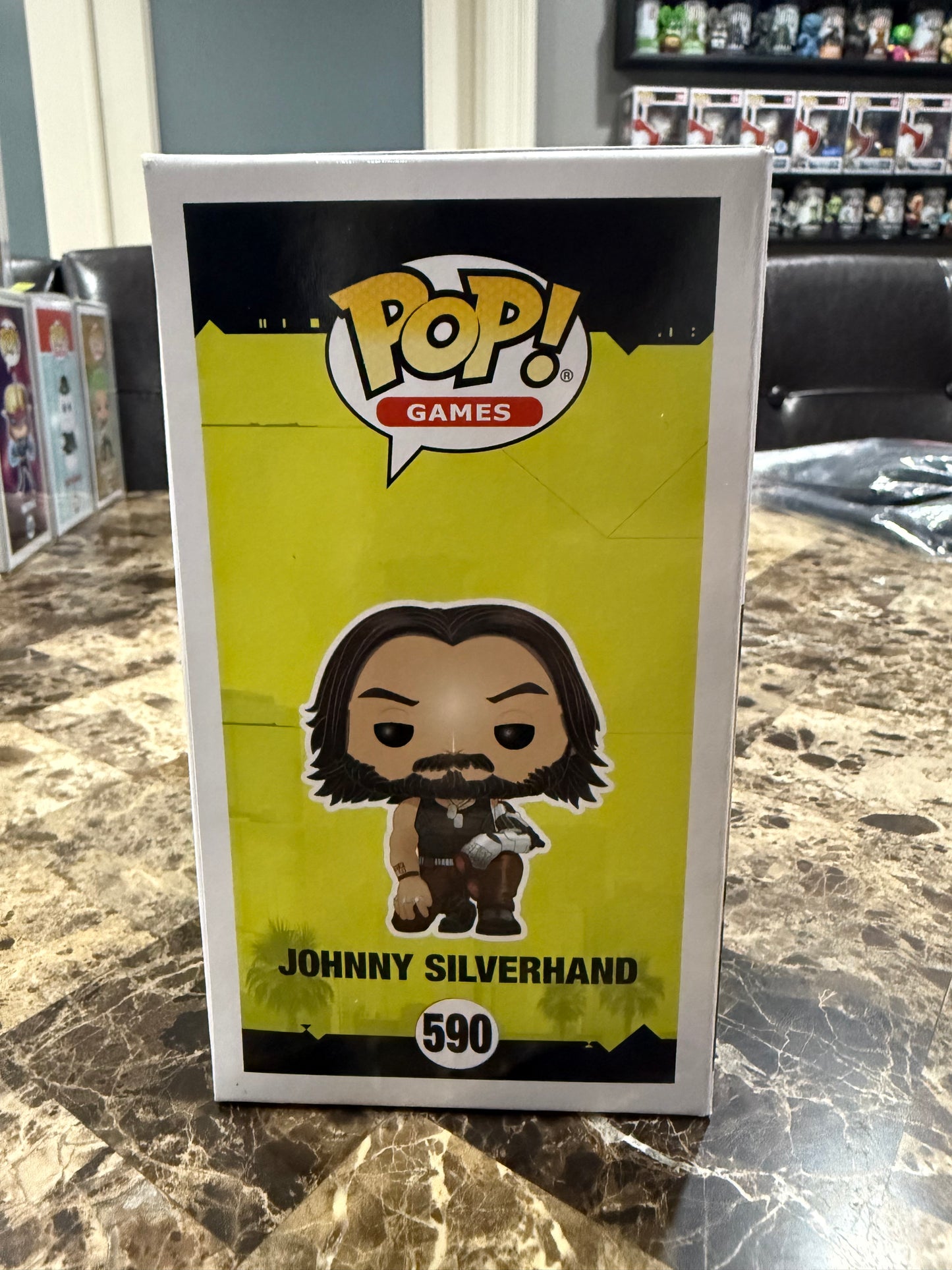 Johnny Silverhand — Games: Cyberpunk 2077 #590 Funko Pop! Vinyl
