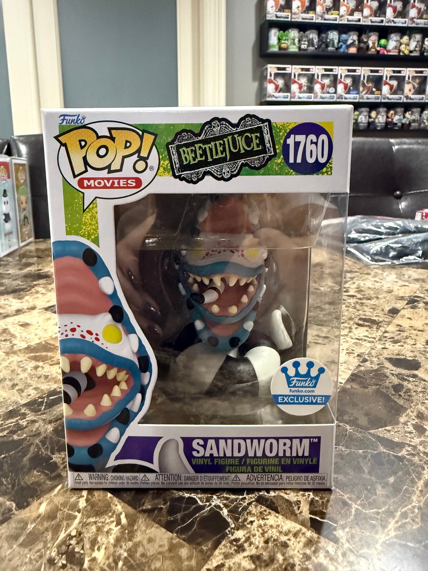 Sandworm (Funko.com Exclusive) — Movies: Beetlejuice #1760 Funko Pop! Vinyl