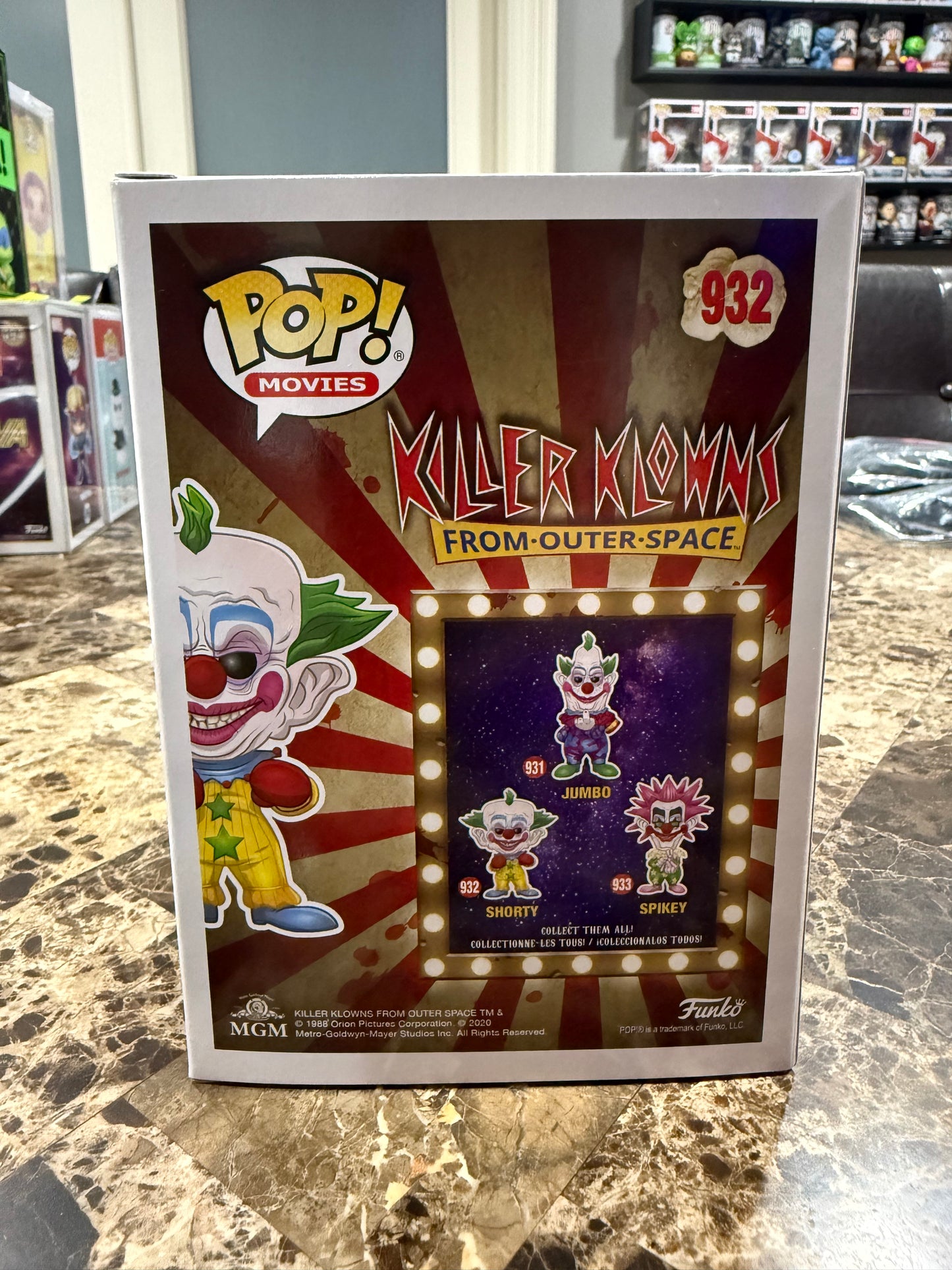 Shorty — Movies: Killer Klowns from Outer Space #932 Funko Pop! Vinyl