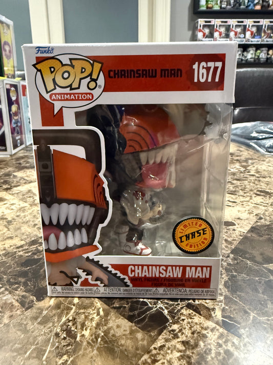 Chainsaw Man (Chase) — Animation: Chainsaw Man #1677 Funko Pop! Vinyl