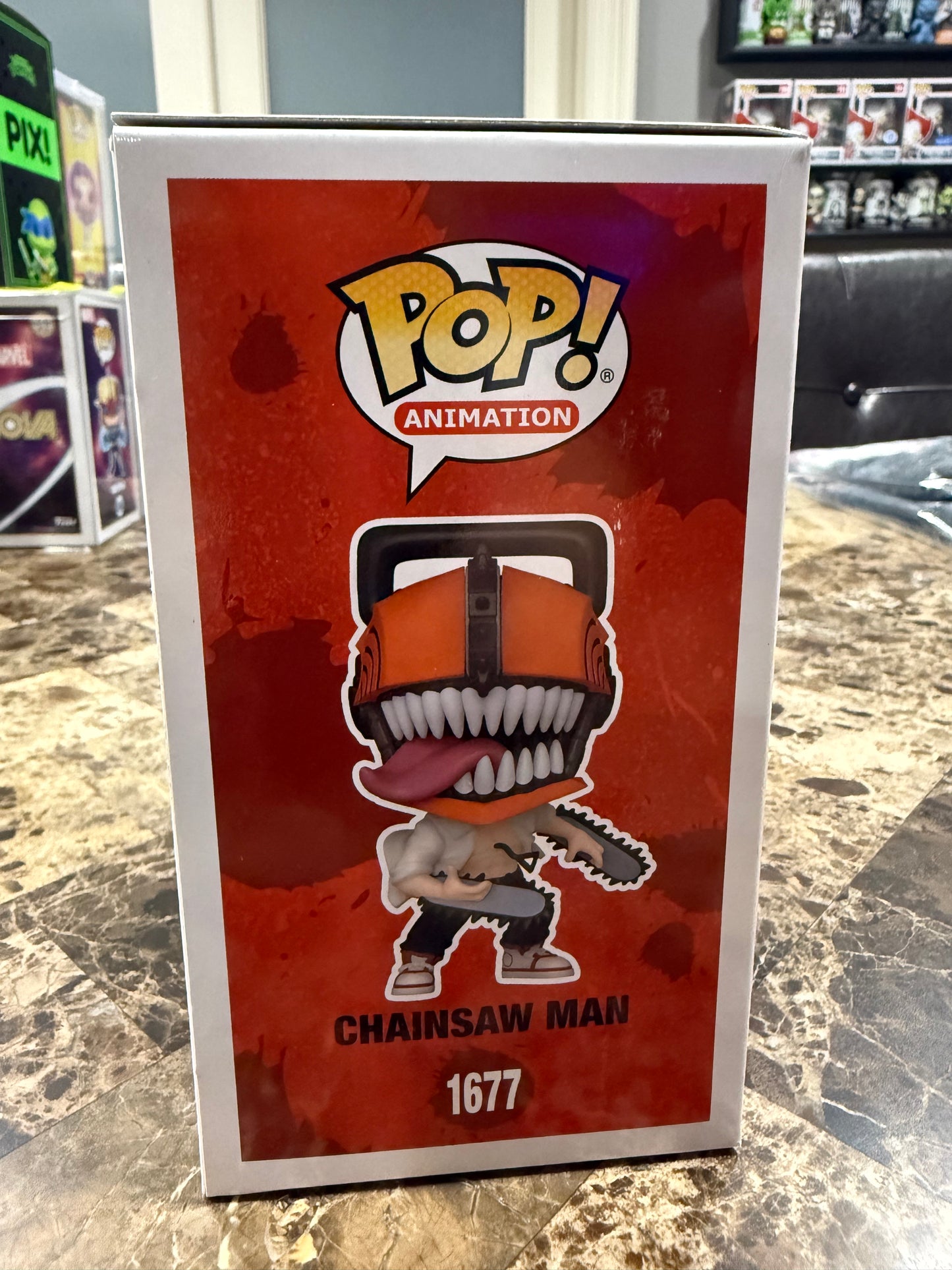 Chainsaw Man (Chase) — Animation: Chainsaw Man #1677 Funko Pop! Vinyl