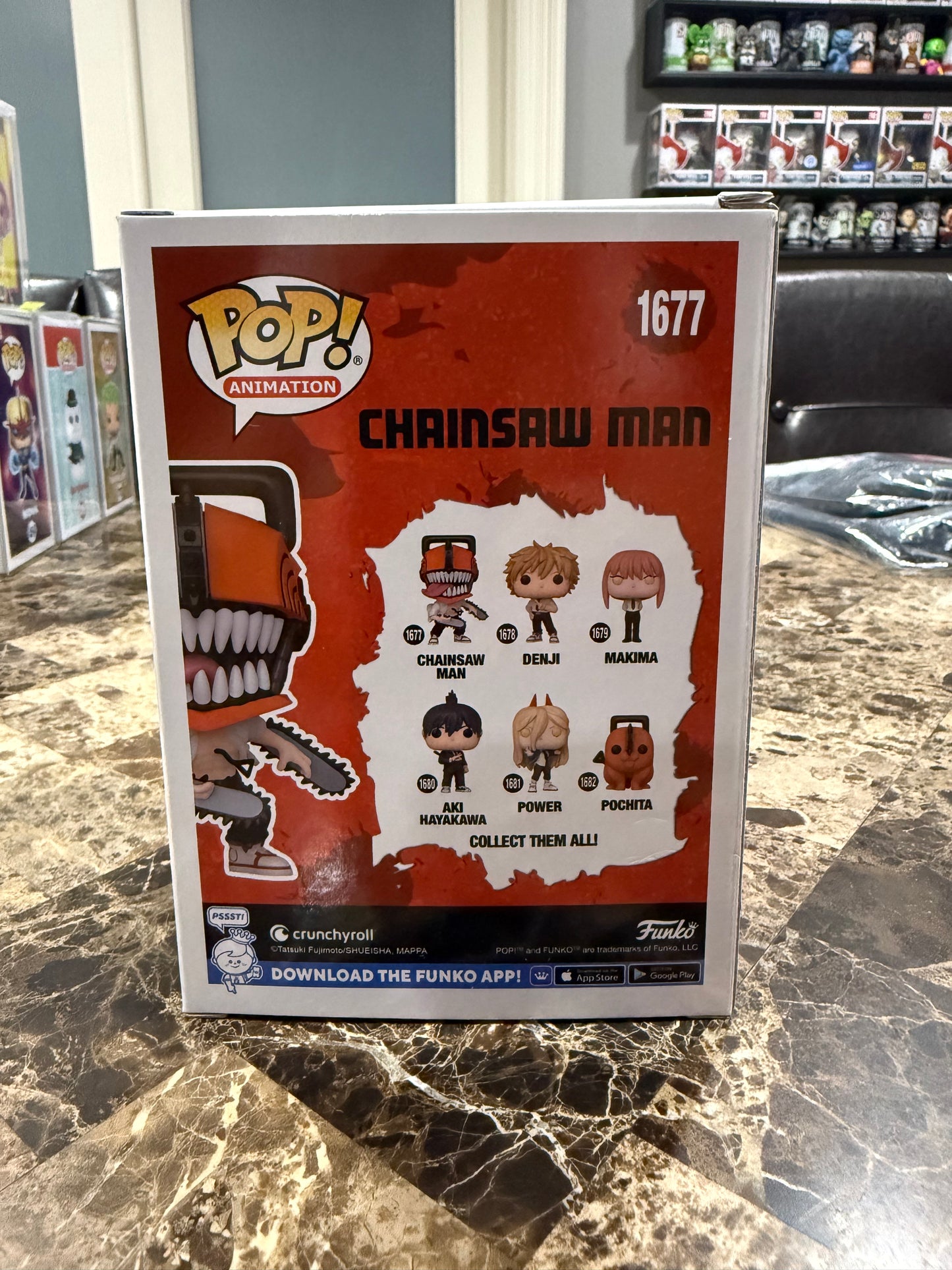 Chainsaw Man (Chase) — Animation: Chainsaw Man #1677 Funko Pop! Vinyl