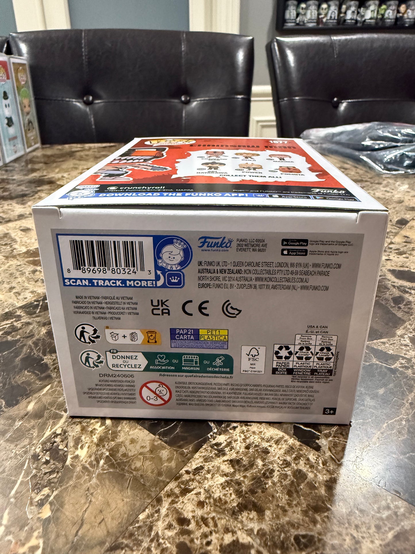 Chainsaw Man (Chase) — Animation: Chainsaw Man #1677 Funko Pop! Vinyl