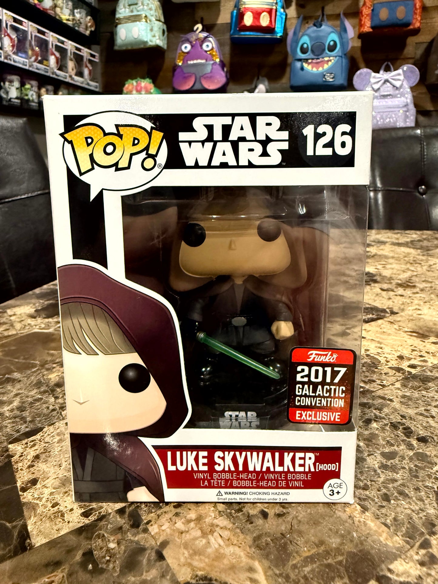 Luke Skywalker (Hood) — Star Wars #126 Funko Pop! Vinyl