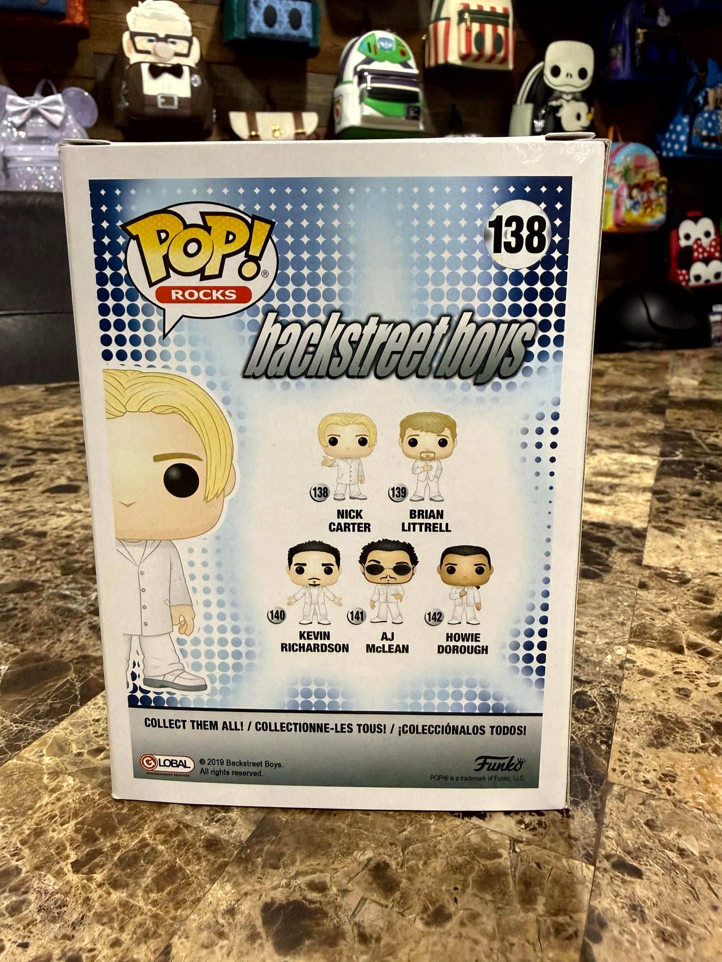 Nick Carter — Backstreet Boys #138 Funko Pop! Vinyl