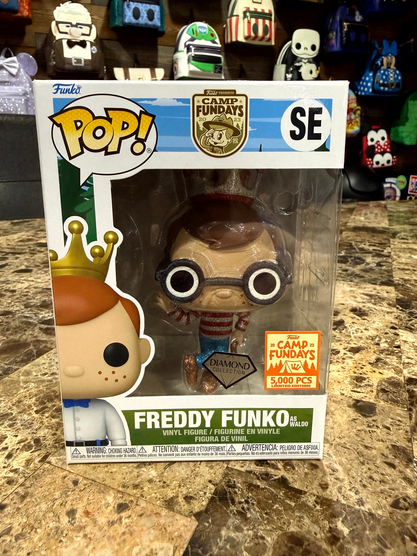 Freddy Funko as Waldo — Camp Fundays SE Funko Pop! Vinyl