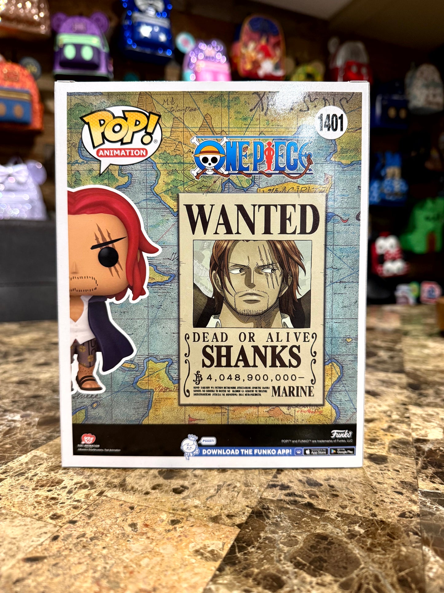 Shanks — One Piece #1401 Funko Pop! Vinyl