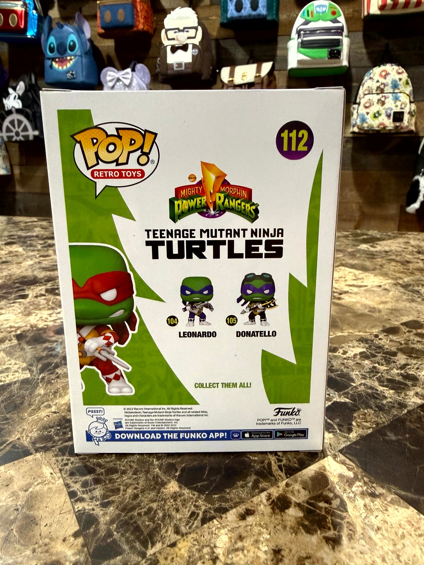 Raphael — TMNT x Power Rangers #112 Funko Pop! Vinyl