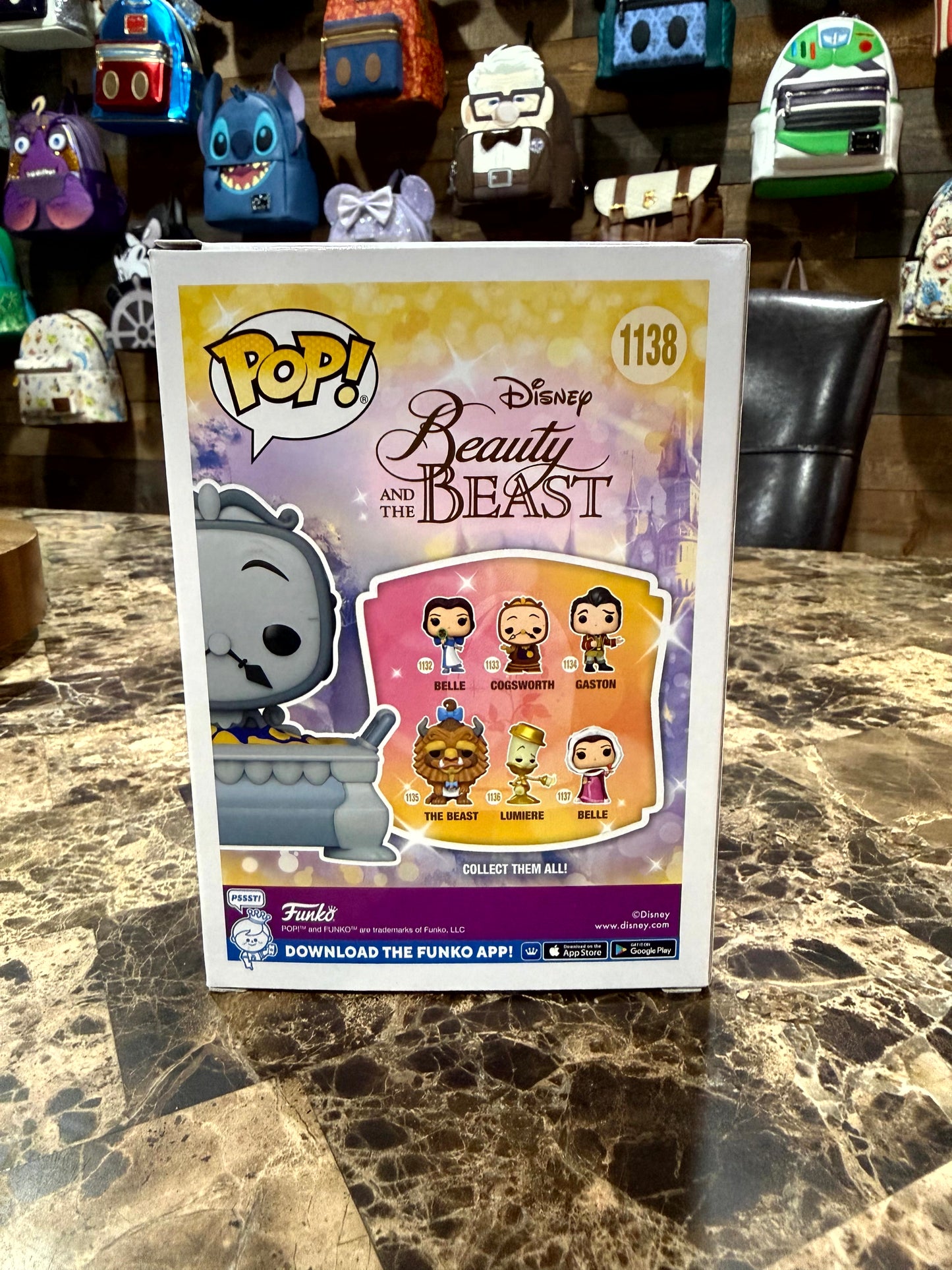 Cogsworth — Beauty and the Beast #1138 Funko Pop! Vinyl