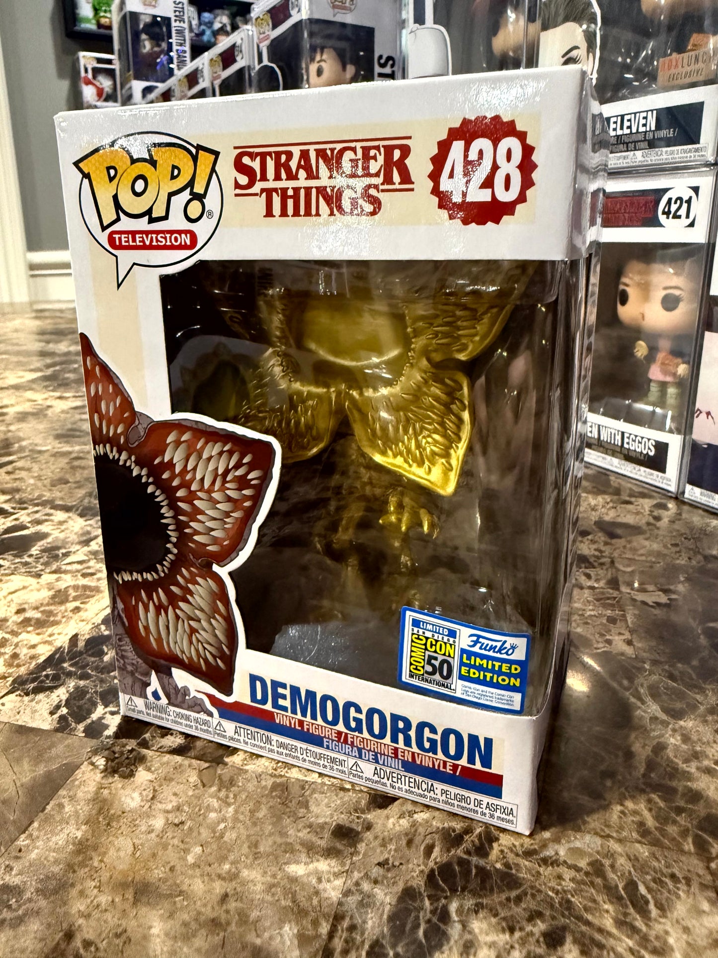 Demogorgon (Gold) — Stranger Things #428 Funko Pop! Vinyl