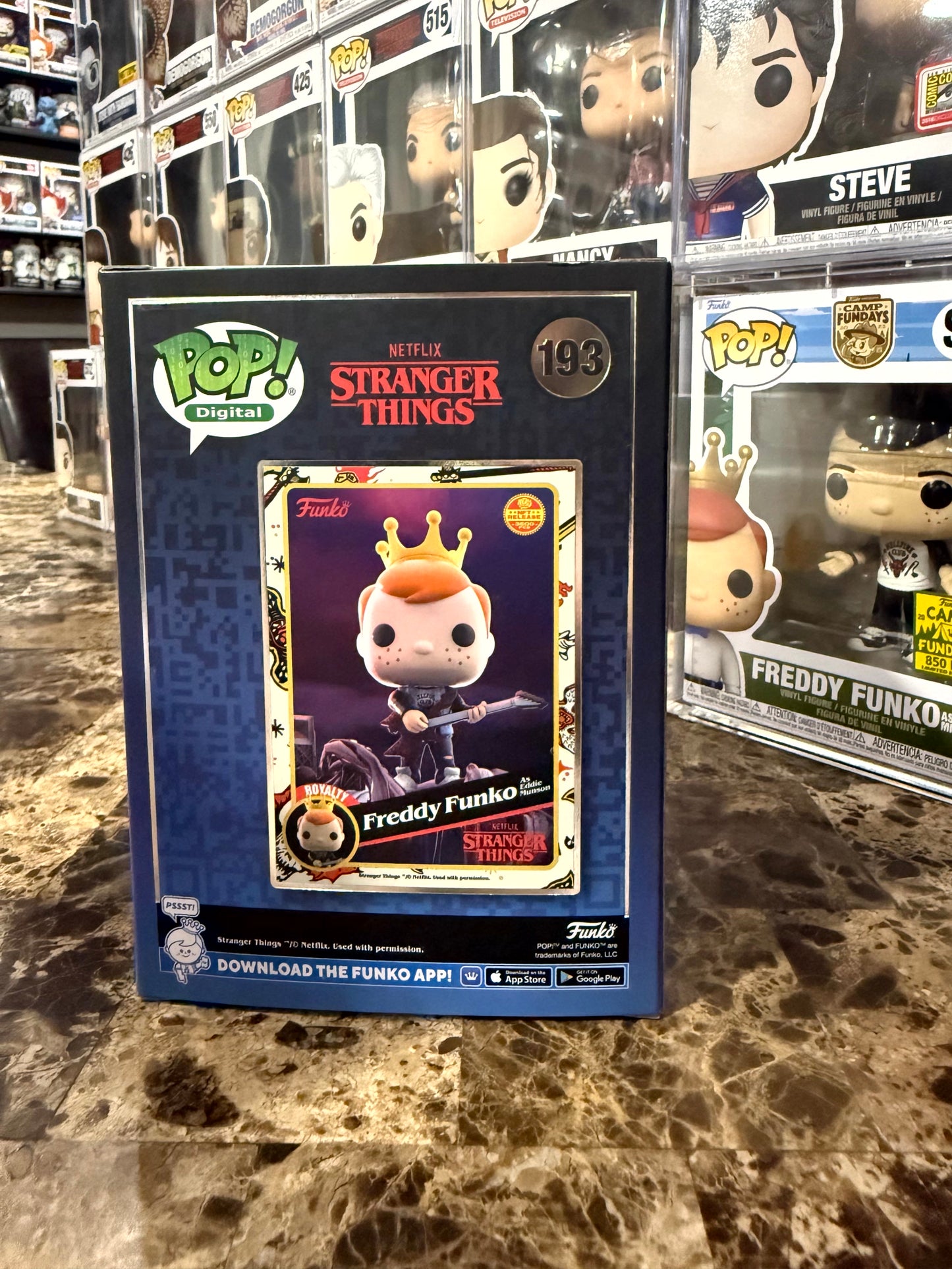 Freddy Funko as Eddie Munson — Stranger Things #193 Funko Pop! Vinyl