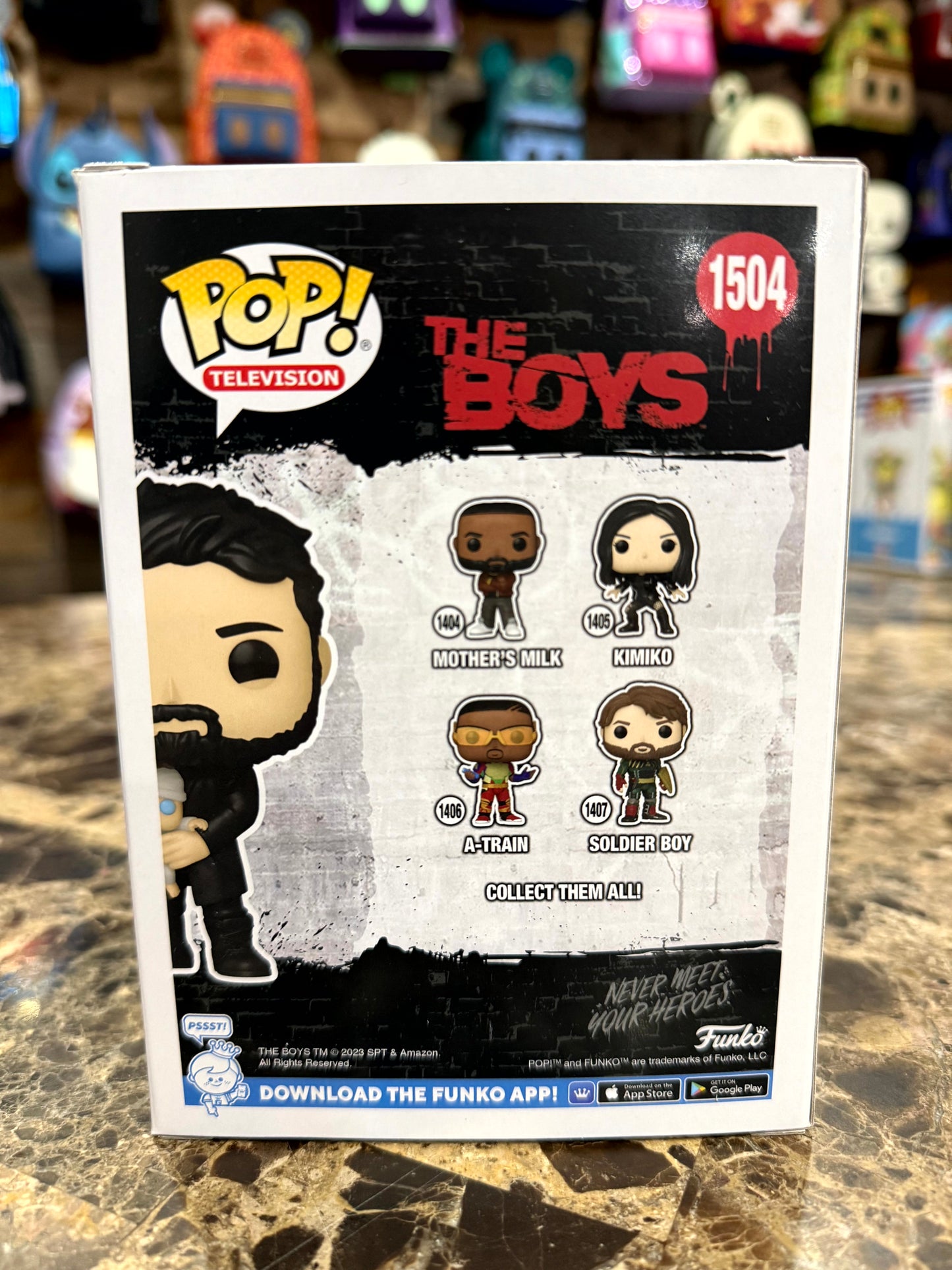 Billy Butcher with Laser Baby — The Boys #1504 Funko Pop! Vinyl