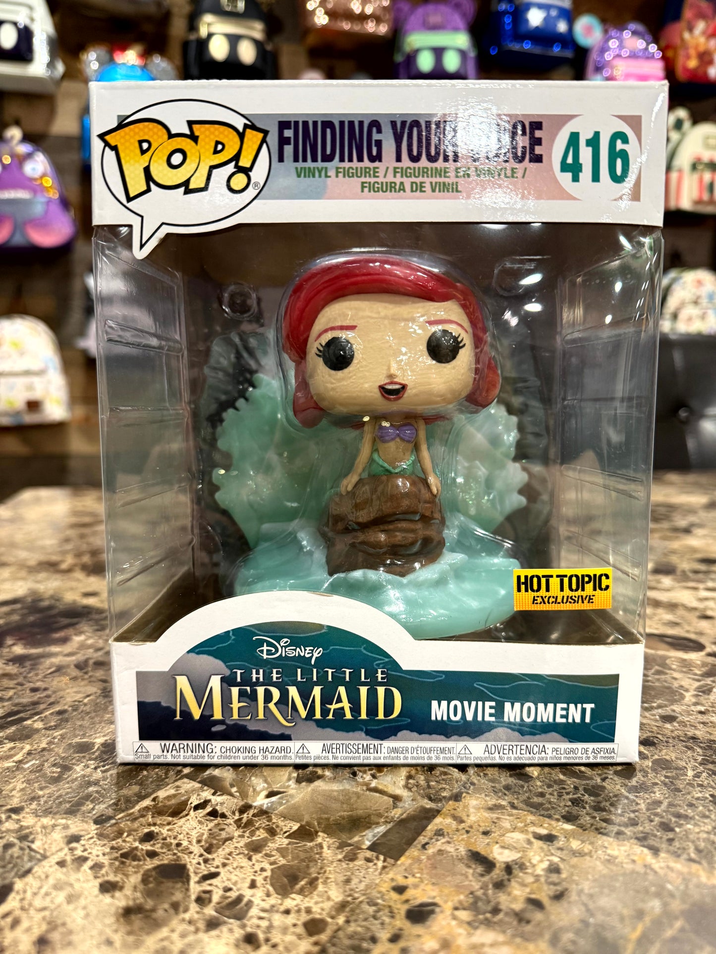 Ariel (Movie Moment) — The Little Mermaid #416 Funko Pop! Vinyl
