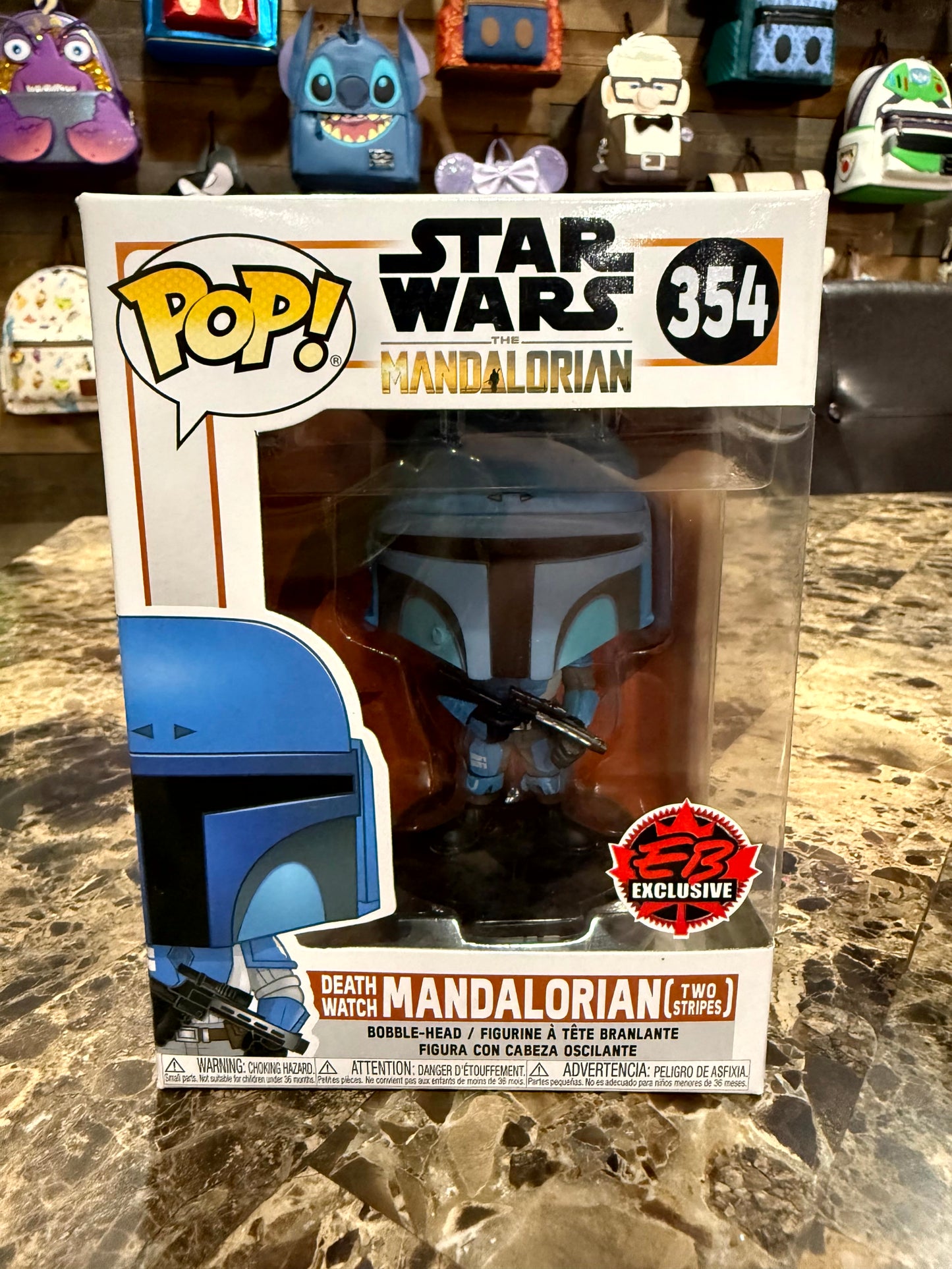 Death Watch Mandalorian (Two Stripes) — Star Wars: The Mandalorian #354 Funko Pop! Vinyl