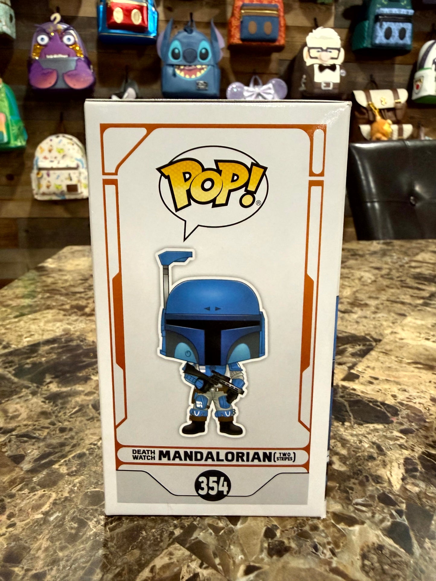 Death Watch Mandalorian (Two Stripes) — Star Wars: The Mandalorian #354 Funko Pop! Vinyl