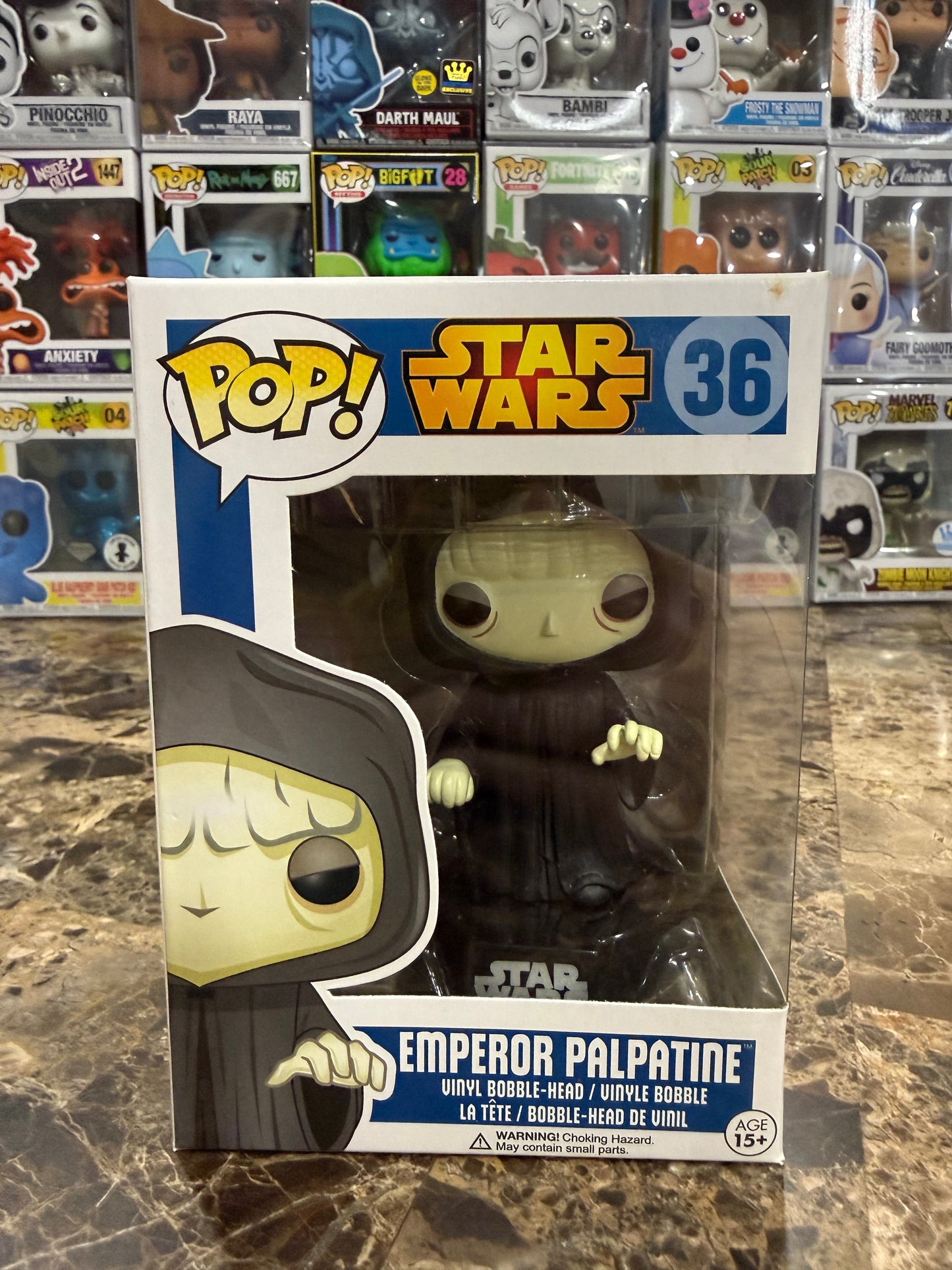 Emperor Palpatine — Star Wars #36 Funko Pop! Vinyl