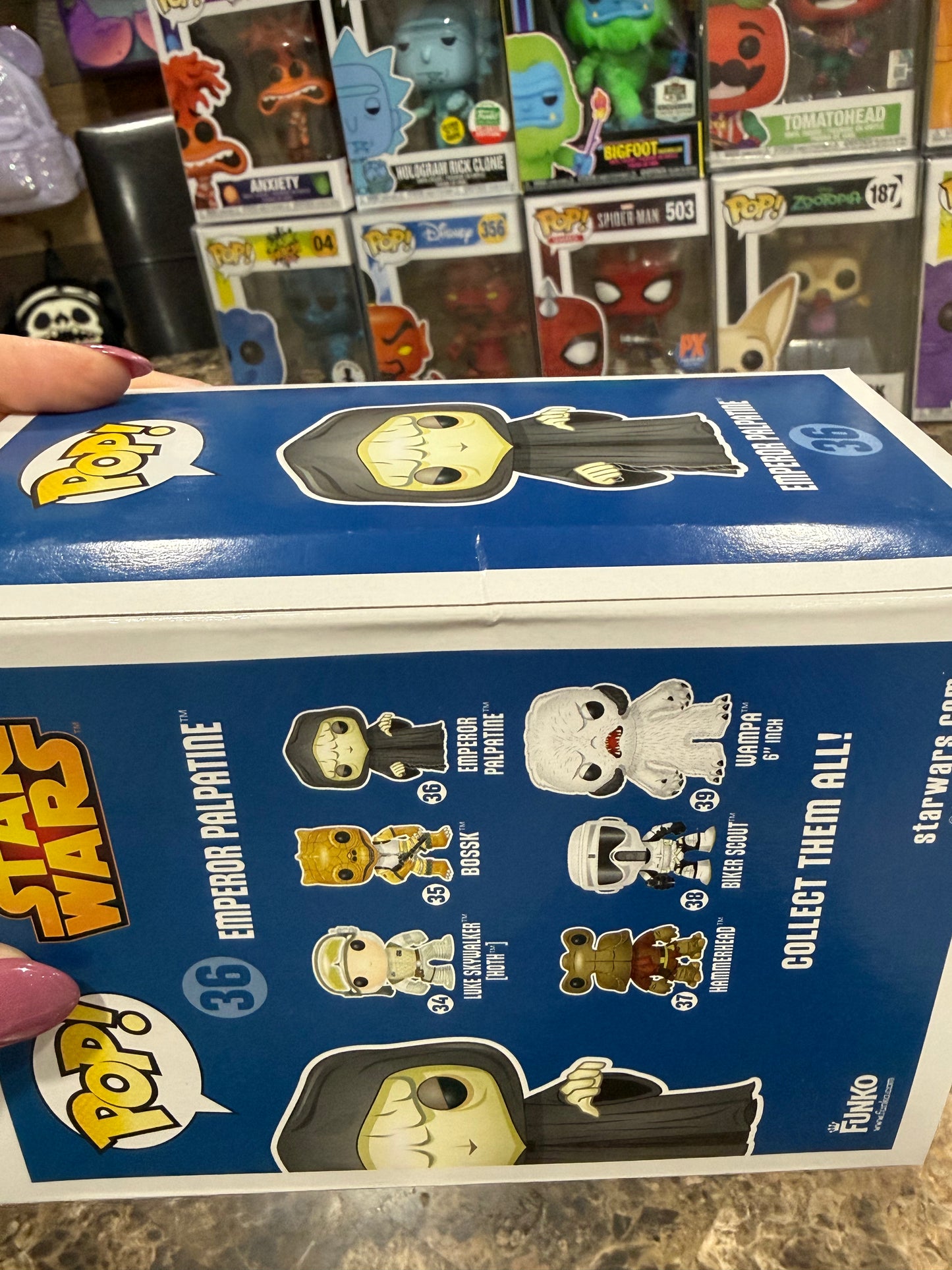 Emperor Palpatine — Star Wars #36 Funko Pop! Vinyl