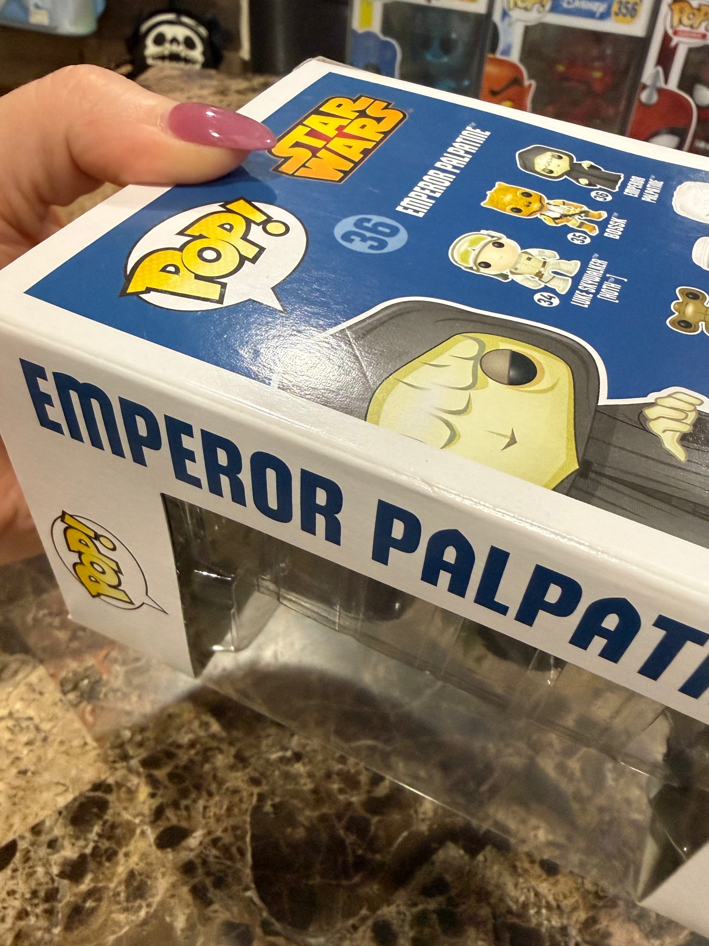 Emperor Palpatine — Star Wars #36 Funko Pop! Vinyl