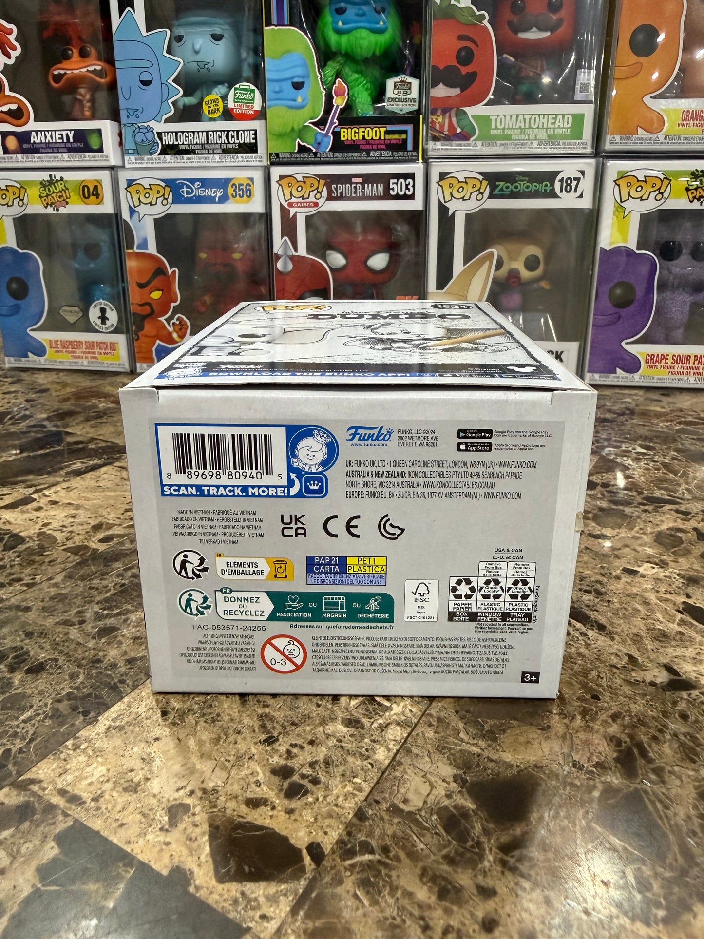 Dumbo (Black & White) — Dumbo #1524 Funko Pop! Vinyl