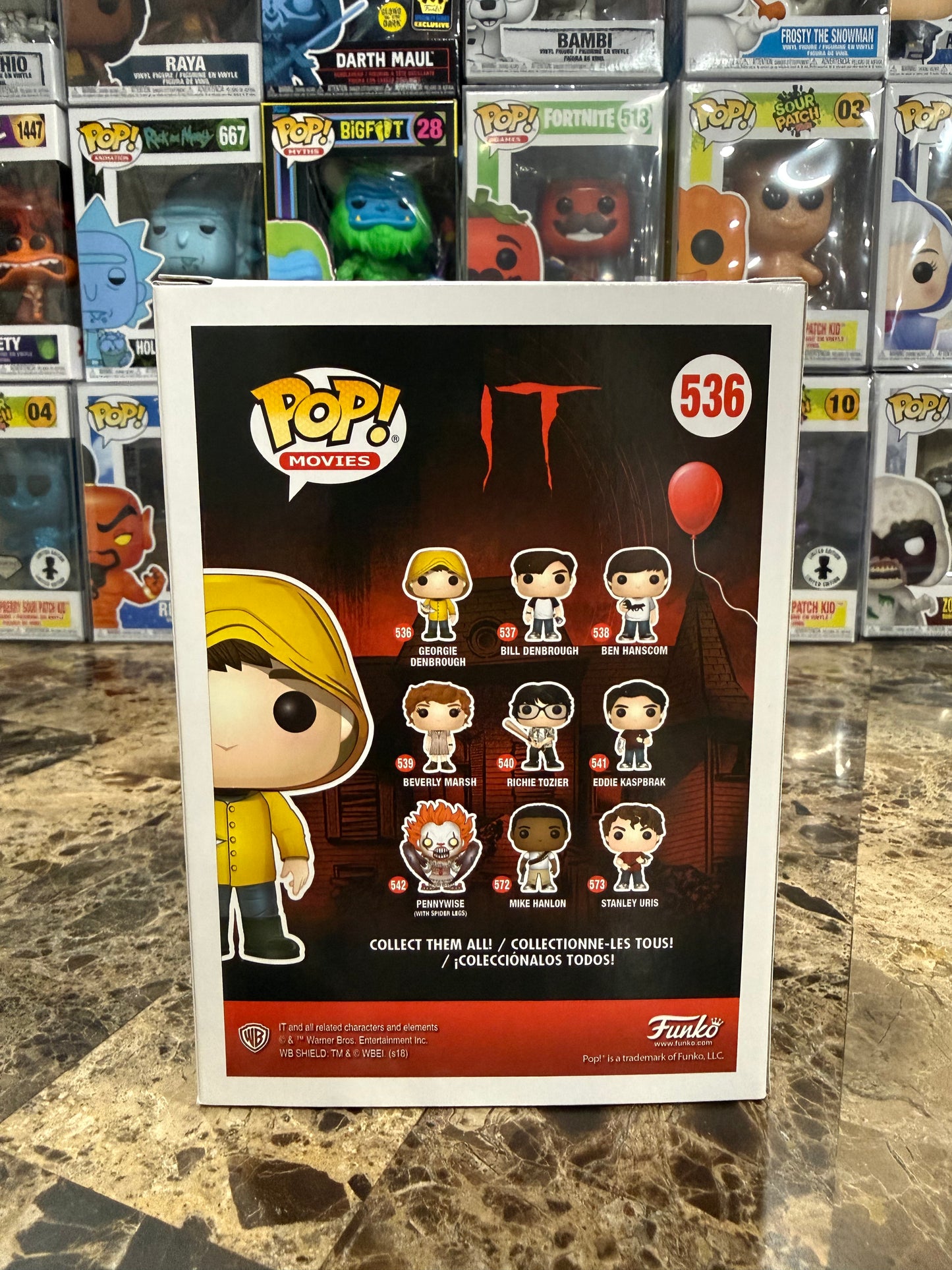 Georgie Denbrough — IT #536 Funko Pop! Vinyl