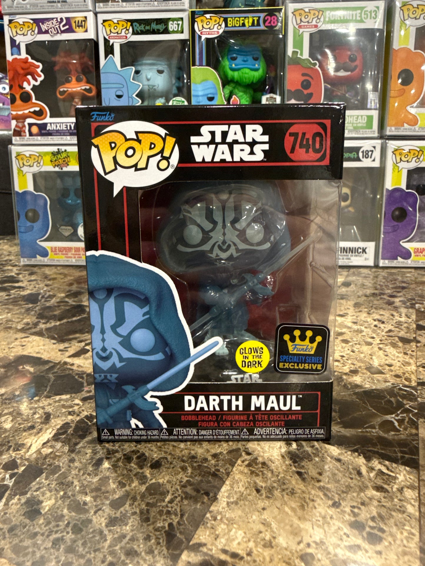 Darth Maul (GITD) — Star Wars #740 Funko Pop! Vinyl