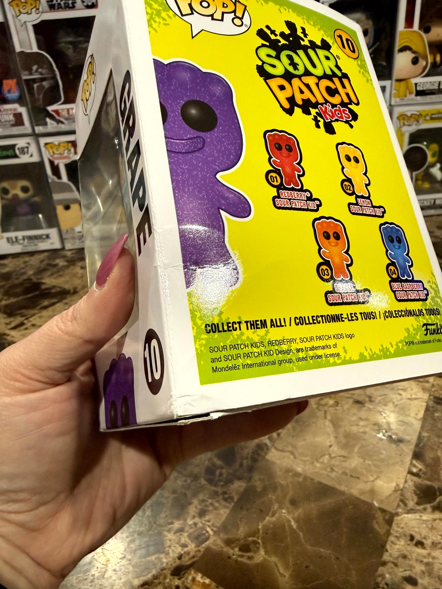 Grape Sour Patch Kid — Sour Patch Kids #10 Funko Pop! Vinyl