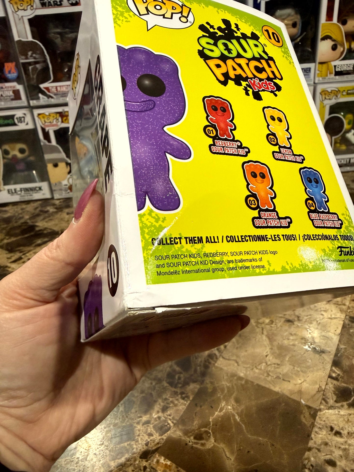 Grape Sour Patch Kid — Sour Patch Kids #10 Funko Pop! Vinyl