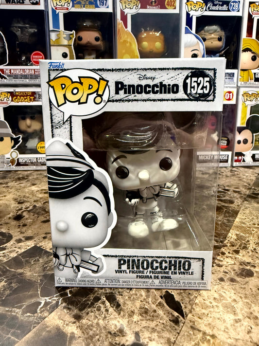 Pinocchio (Black & White) — Pinocchio #1525 Funko Pop! Vinyl
