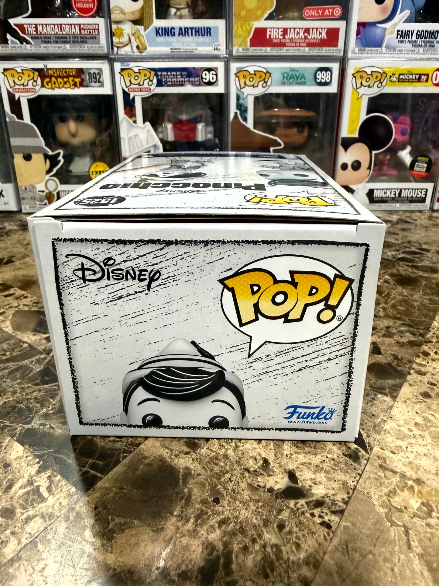 Pinocchio (Black & White) — Pinocchio #1525 Funko Pop! Vinyl