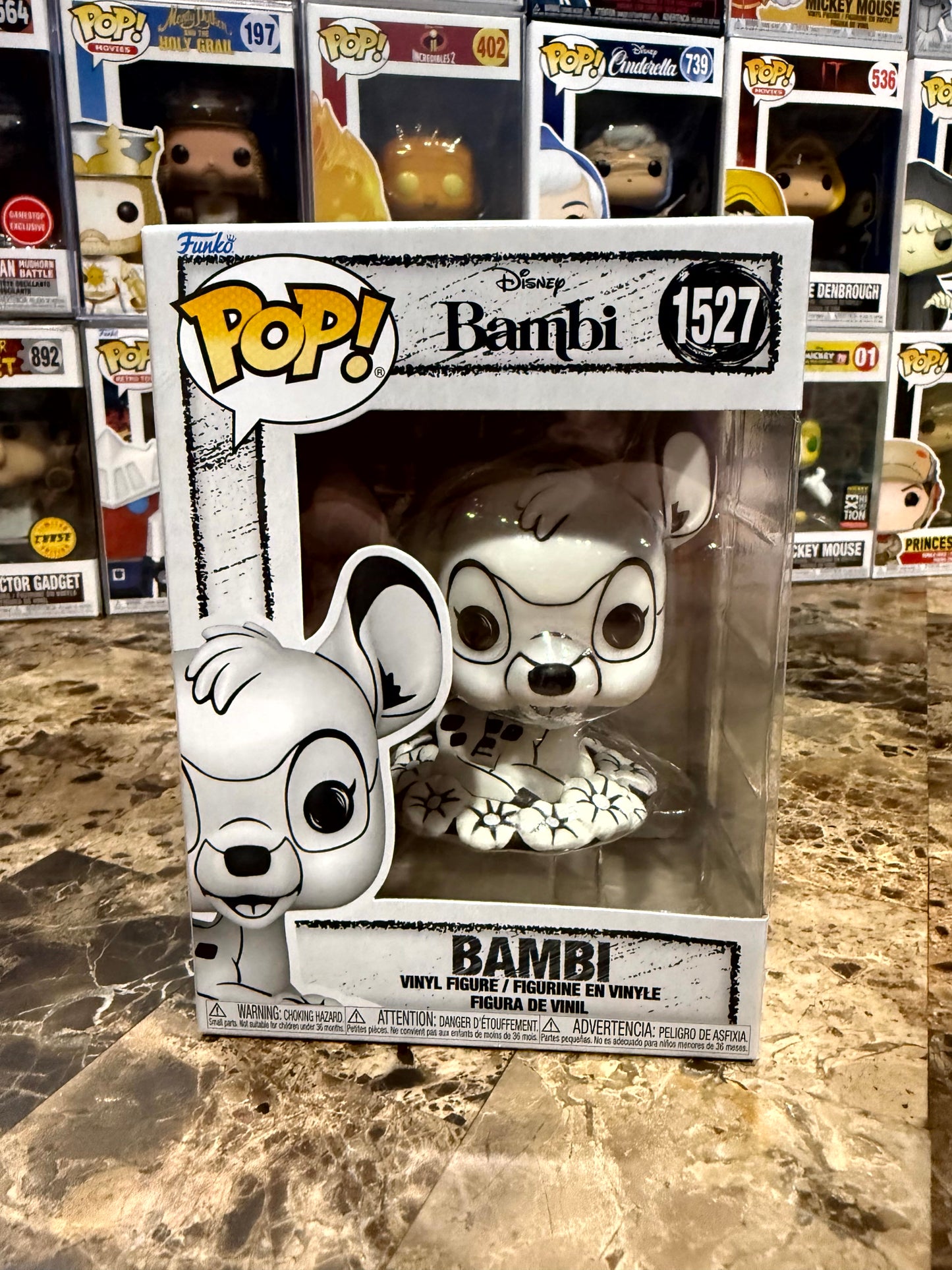 Bambi (Black & White) — Disney #1527 Funko Pop! Vinyl