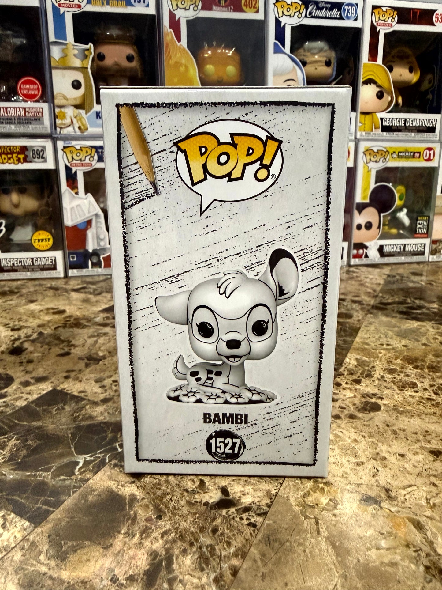 Bambi (Black & White) — Disney #1527 Funko Pop! Vinyl
