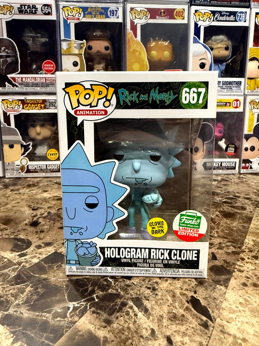 Hologram Rick Clone — Rick and Morty #667 Funko Pop! Vinyl