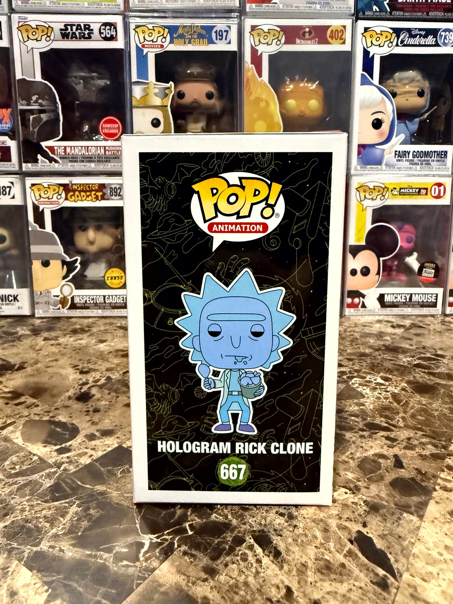 Hologram Rick Clone — Rick and Morty #667 Funko Pop! Vinyl