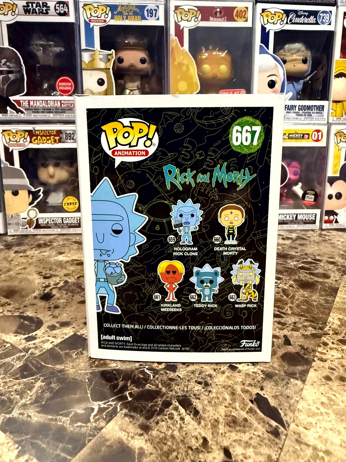 Hologram Rick Clone — Rick and Morty #667 Funko Pop! Vinyl