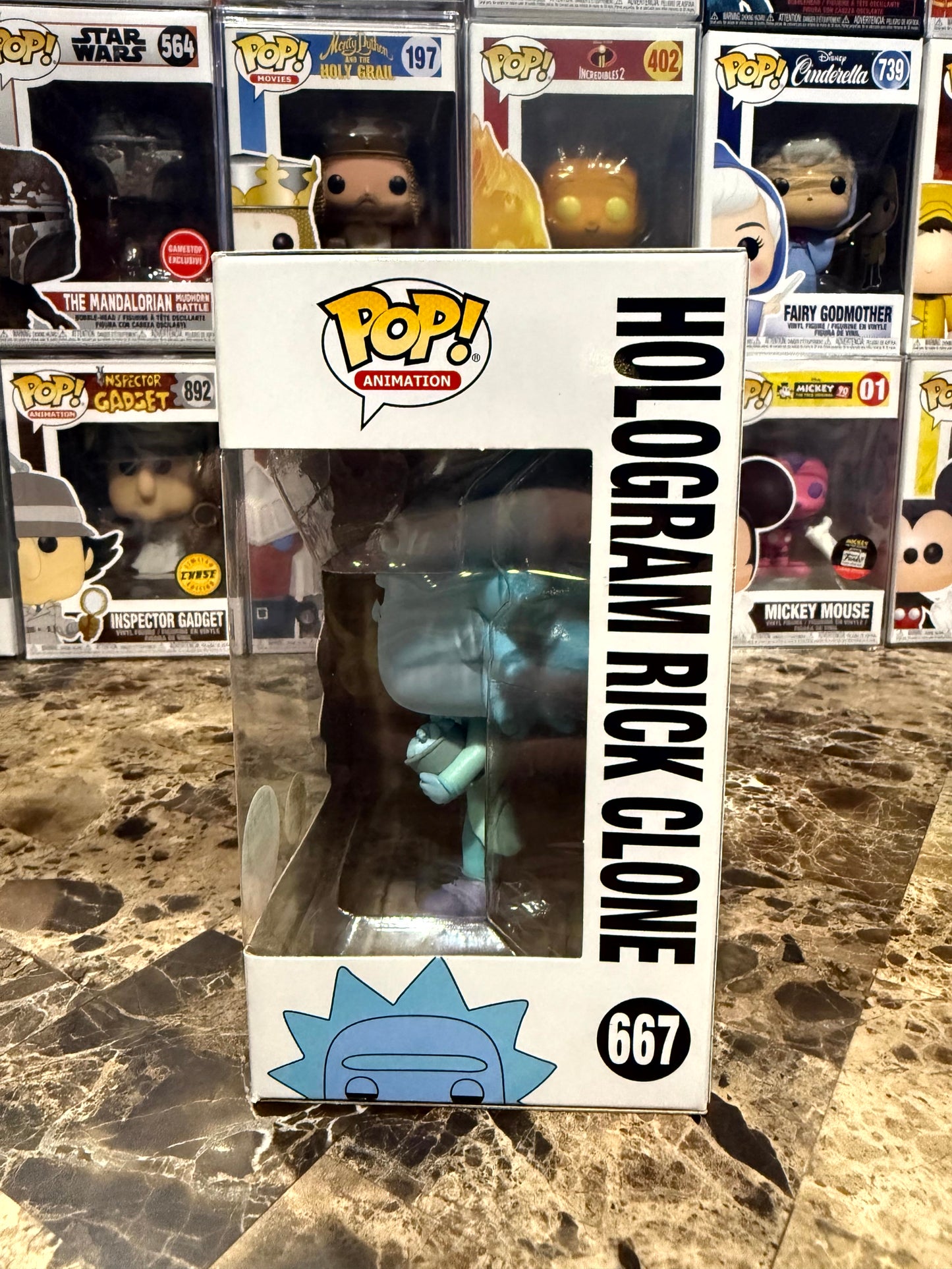 Hologram Rick Clone — Rick and Morty #667 Funko Pop! Vinyl